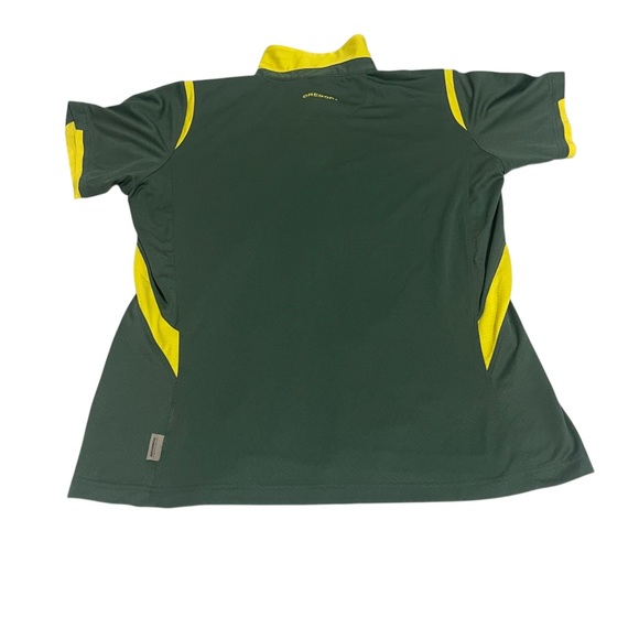 Nike Oregon Ducks Shirt Green Boys‎ Lightweight Embroidered Logo Athletic Wear - Picture 2 of 7